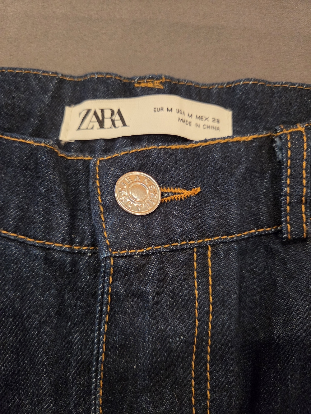 Zara TRF High-Waist Extra Wide-Leg